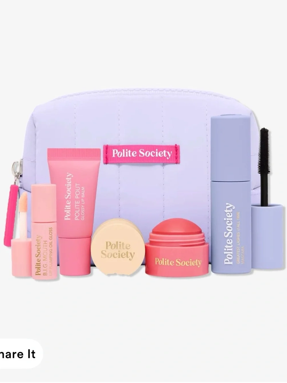 Polite Society Mini Makeup Bag